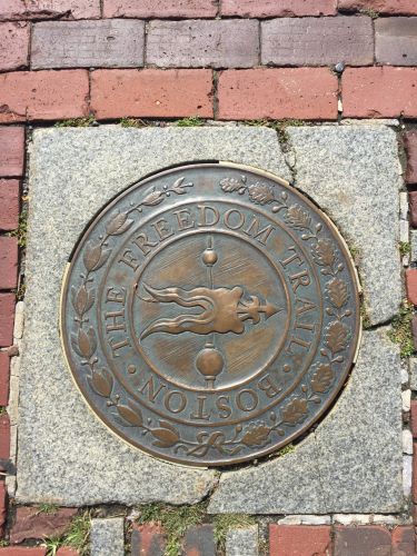 Start of the Freedom Trail